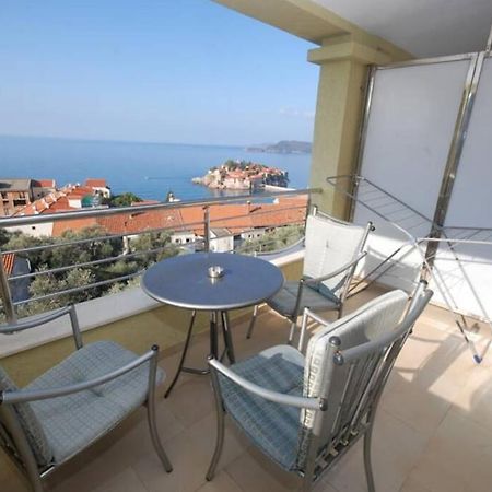 Bmv Room 2 With East Island View Sveti Stefan Buitenkant foto