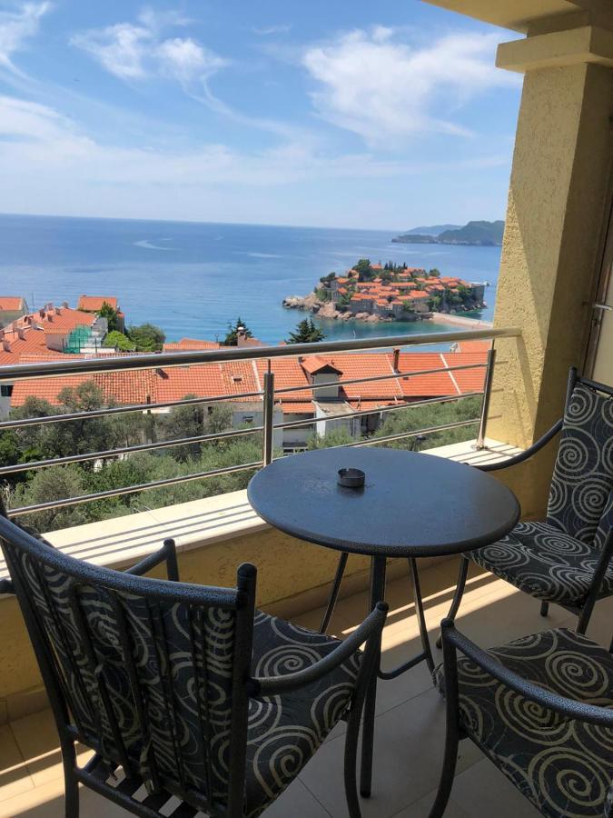Bmv Room 2 With East Island View Sveti Stefan Buitenkant foto